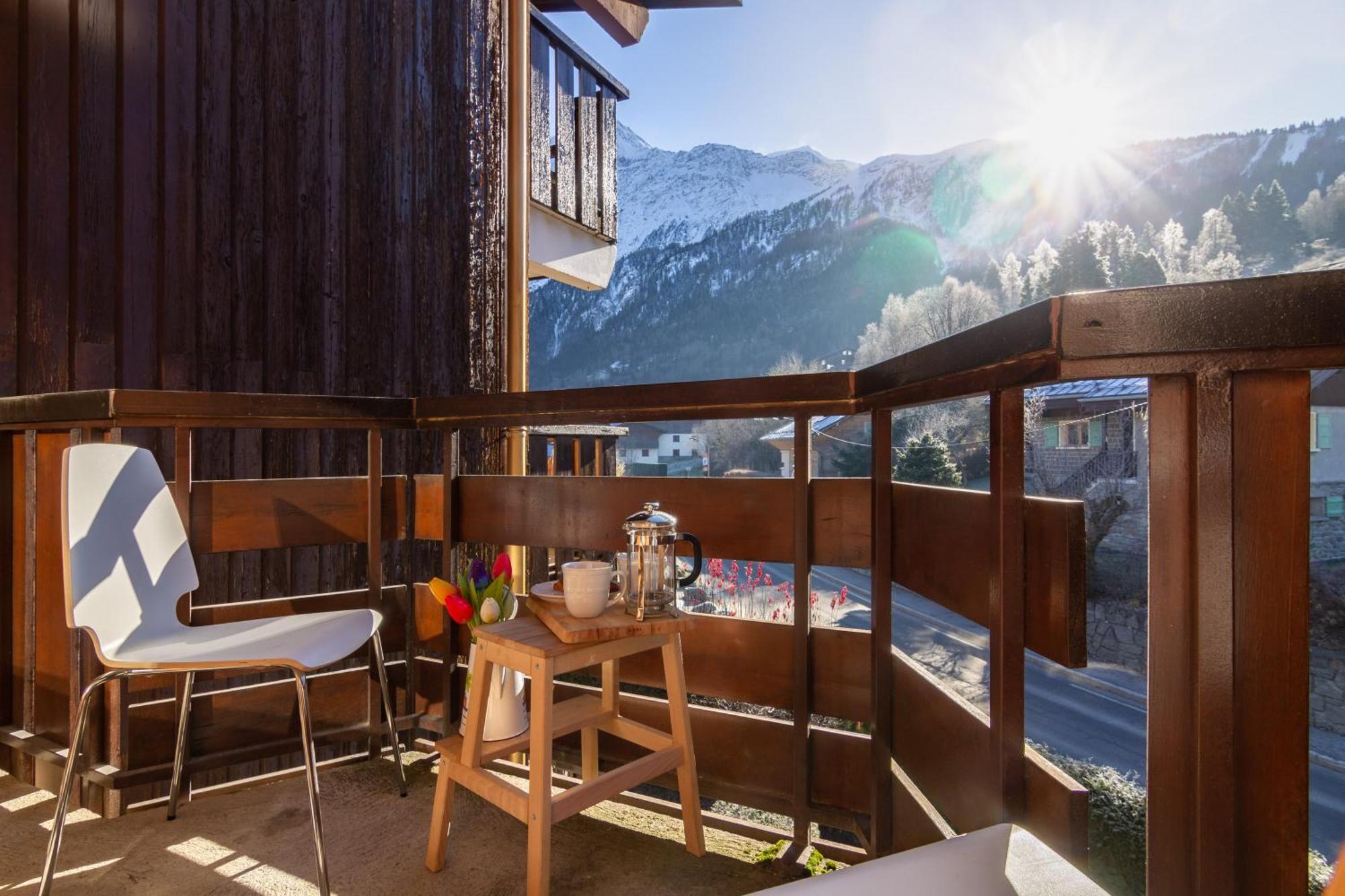 Residence Le Prarion 24A Ski In- Ski Out - Happy Rentals Les Houches Buitenkant foto