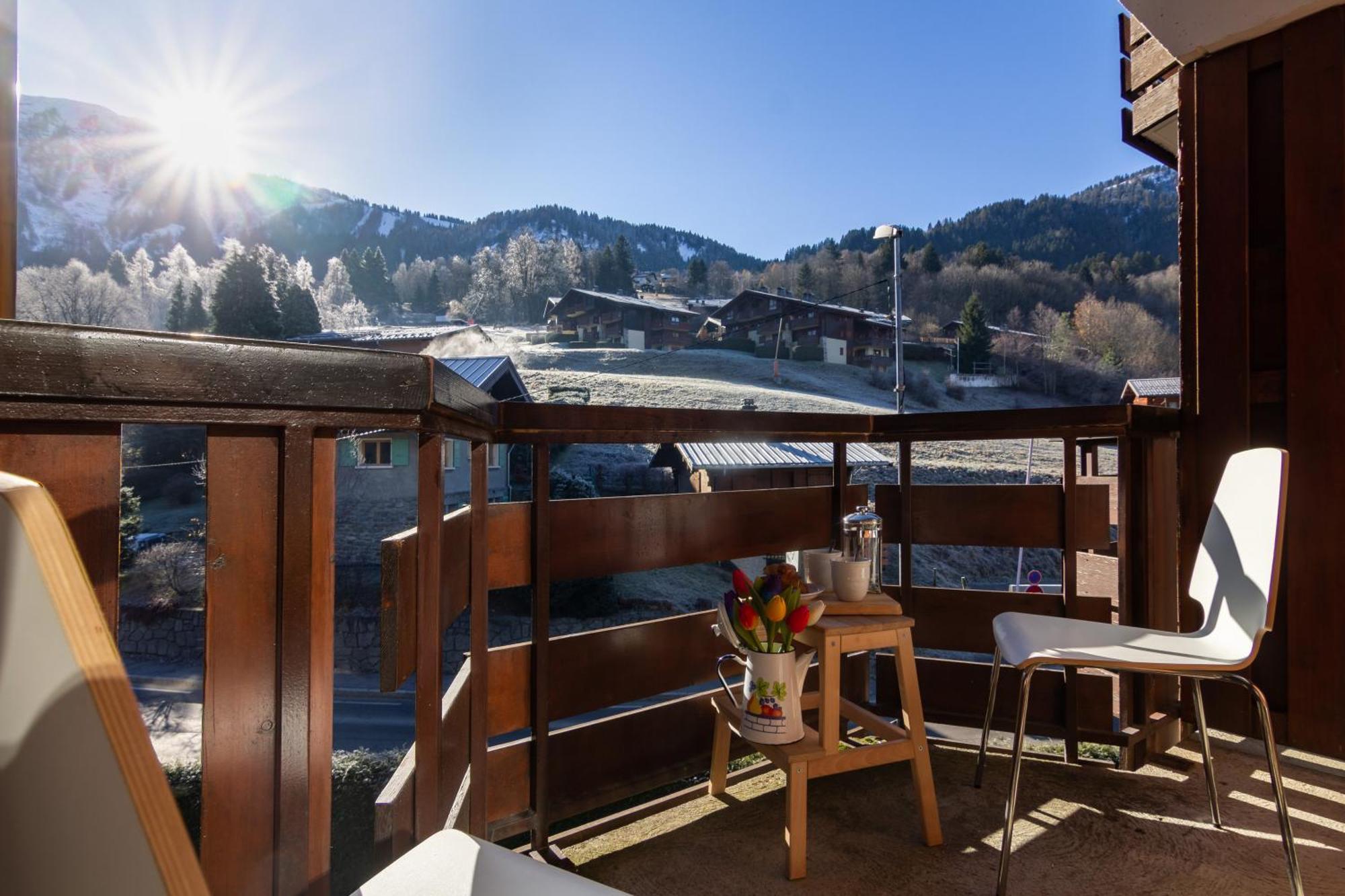 Residence Le Prarion 24A Ski In- Ski Out - Happy Rentals Les Houches Buitenkant foto