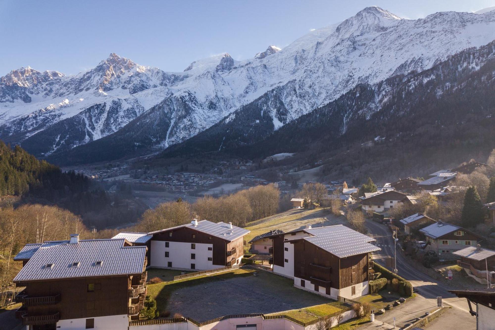 Residence Le Prarion 24A Ski In- Ski Out - Happy Rentals Les Houches Buitenkant foto