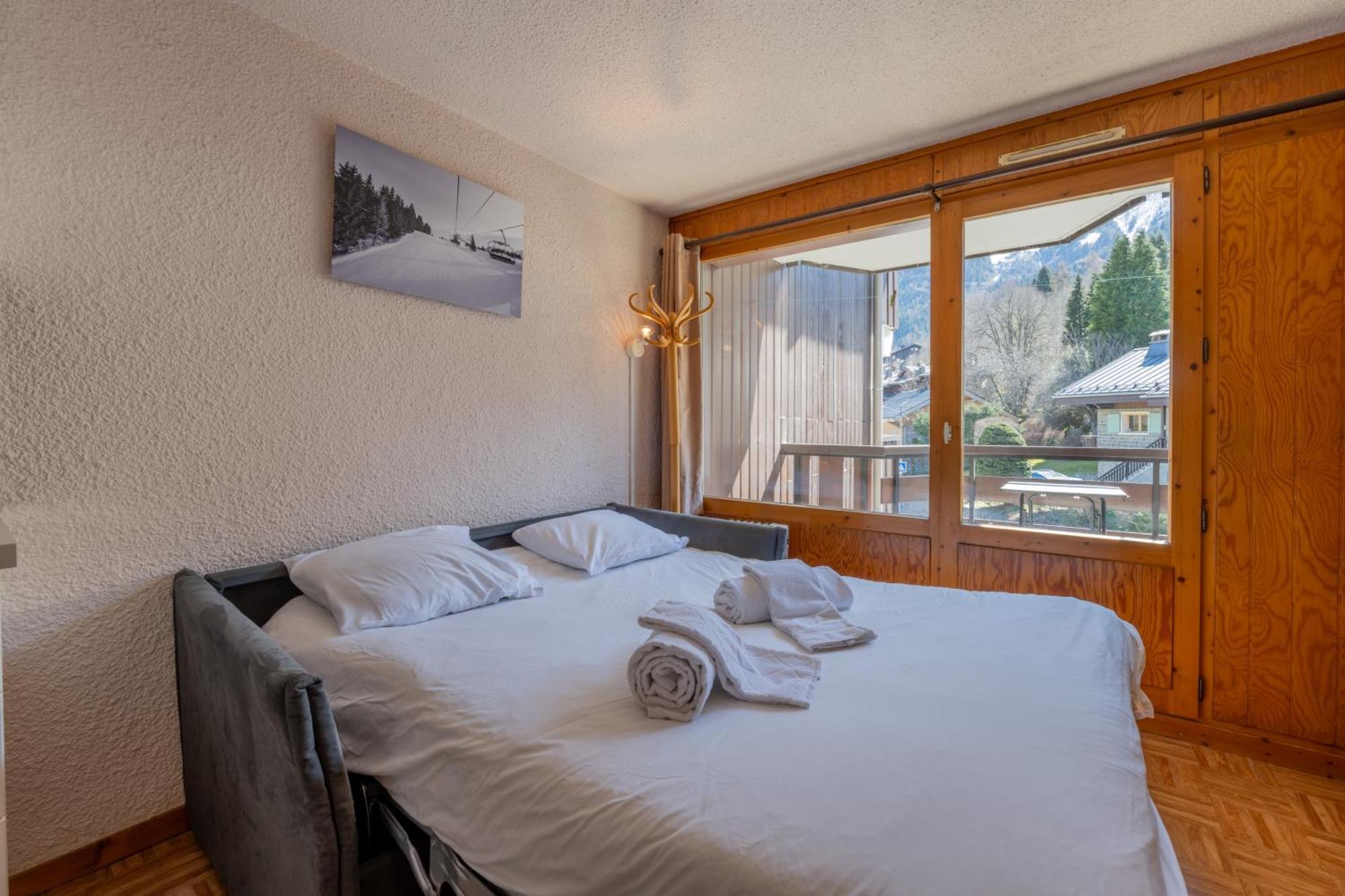 Residence Le Prarion 24A Ski In- Ski Out - Happy Rentals Les Houches Buitenkant foto